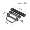 Aluminum Radio Transmitter Protector Frame Battery Protective Bracket for Flysky