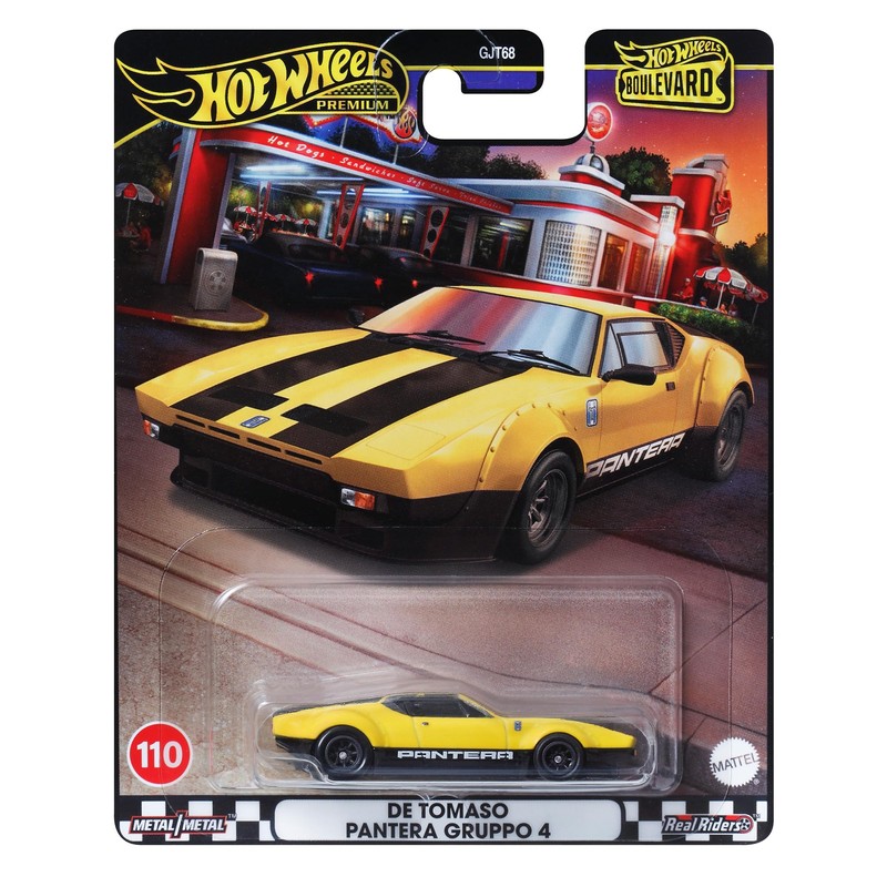 Hot Wheels HRT75 Boulevard De Tomaso Pantera Gruppo 4 Vehicle