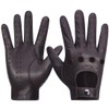 Meetoget Men's Leather Driving Gloves Unlined Goatskin Auto Driving Gloves