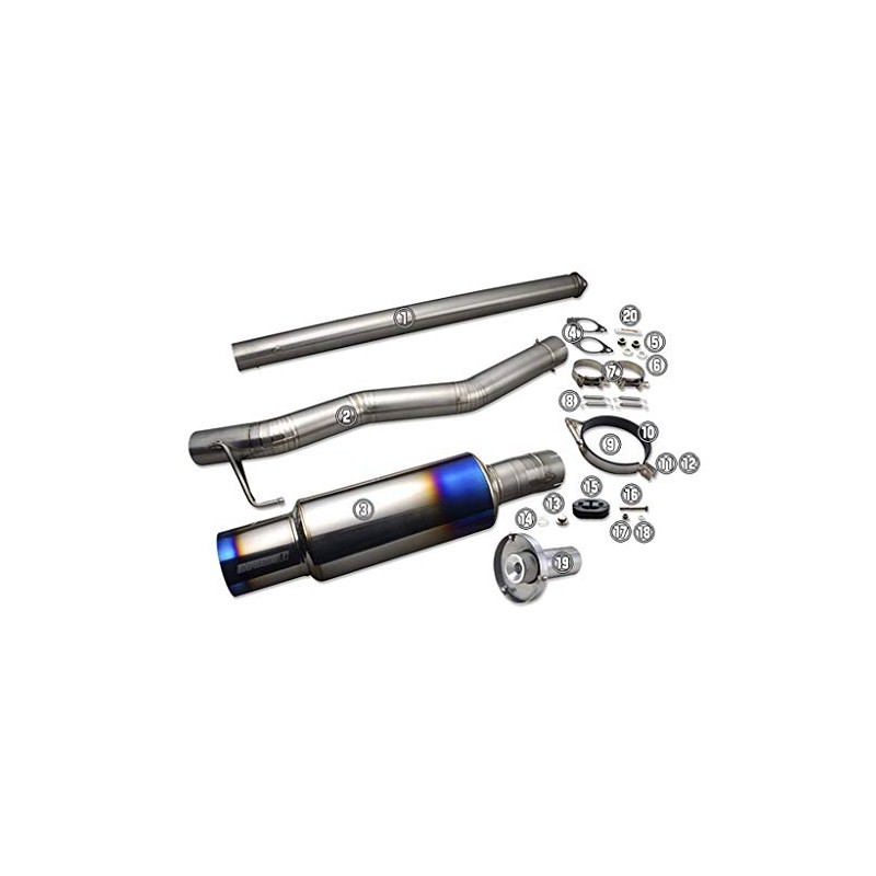 Tomei Ti Exhaust Repair Part Muffler Hanger #9 For EVO