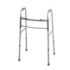 Medline MDS864104B Walker, 2 Button, Folding, ADJ.1INAdult (Case of 4)
