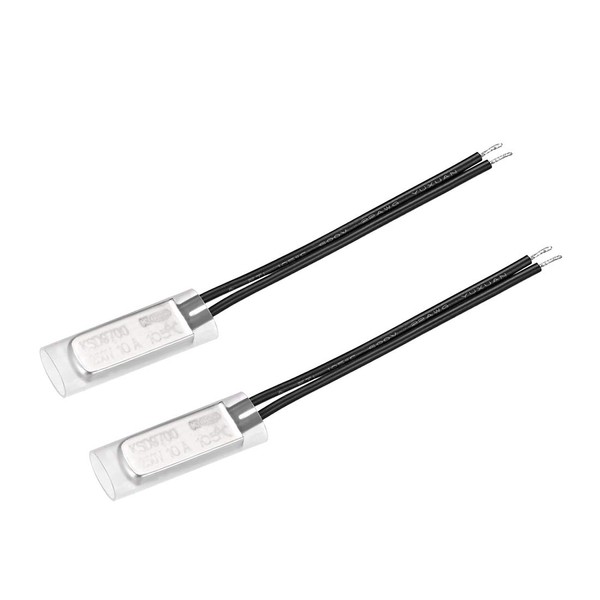 uxcell KSD9700 Thermostat, 105℃ Normally Close Temperature Switch Thermal Switch,