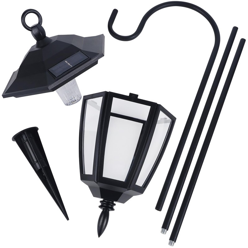 Dynaming 2 Pack Solar Hanging Lights Outdoor, Solar Powered Garden