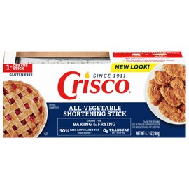 Crisco All-Vegetable Shortening Sticks, 6.7 Ounce
