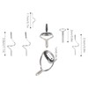Fly Rod Guide Set,Fly Fishing Guide Angling Repair Tool Stainless