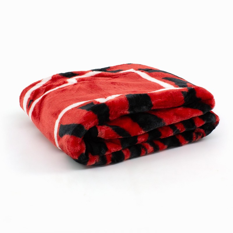 College Covers Nebraska Cornhuskers Raschel Throw Blanket, 60 in by