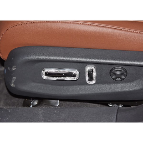 NEUZIK for Honda Accord Bling Seat Adjust Buttons Control Caps