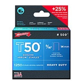 Arrow Fastener Co Inc Arrow Fastener 509 9/16" 14mm T50 Staples - 24ct. Case