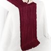 1 Pack Burgundy Cheesecloth Table Runner 10FT Boho Gauze Rustic