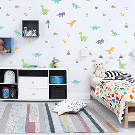 NAKLEO Painting Stencils Set for Kids, 14 Pcs Templates 9x12 to 23x34cm Dinosaur, Plastic and Reusable Drawing Stencils, Children Room Decor, Craft DIY Wall Furniture