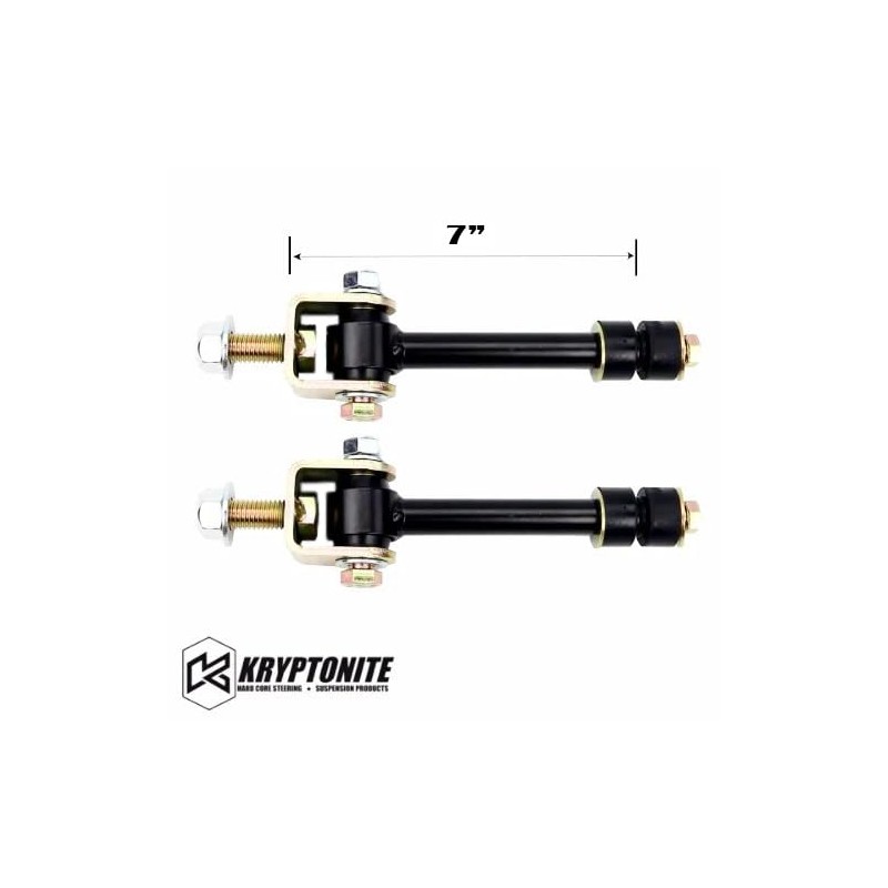 Kryptonite Sway Bar End Links (0-2") KRSWEL02 Compatible with 1999-2019