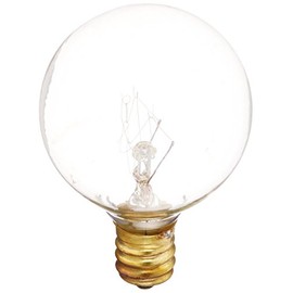 Bulbrite Incandescent G12 Candelabra Screw Base (E12) Light Bulb, 10 Watt, Clear