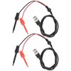 Briny River 2Pcs BNC to Dual Testing Hook Oscilloscope Test