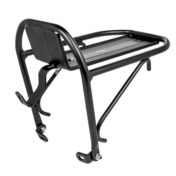 GORIX (GFR5566) Front Rack, Bicycle, Cargo Carrier, Front Carrier, Cross