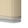 Kitchen Utensil Holder, Plastic Cutlery Organizer Beige Utensil Silverware Holder