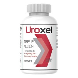 Uroxel L-arginina Apoyo Para Próstata Suplemento 100 Caps Sabor Sin Sabor