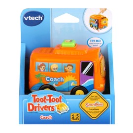 Vtech Toot-Toot Drivers Coach | Interactive Toddlers Toy for Pretend Play with Lights and Sounds | Suitable for Boys & Girls 12 Months, 2, 3, 4 + Years, English Version