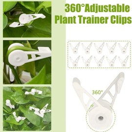 gofidin 60Pcs Plant Branches Bender 360 Degree Adjustable Plant Supports for Low Stress Plant Training Garden Holder Plant Bender Garden Supplies