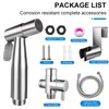Handheld Bidet Sprayer for Toilet, Stainless Steel Handheld Sprayer Kit