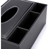 PU Leather Tissue Box Household Office Rectangular Tissue Box with