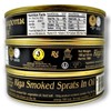 Brivais Vilnis Riga Smoked Sprats in Oil 5.6 oz -