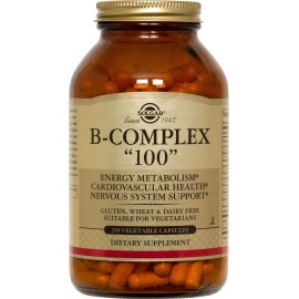 Solgar B-Complex "100" 250 Vegetable Capsules