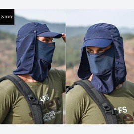 EVD-X Gorra Deportiva Máxima Protección de la Intemperie Actividades al Aire Libre Ajustable Secado Rápido Sol Sombrero Gorra Hombre y Mujer Beisbol Caminata Pesca Golf Senderismo 4x4 (X-5786)