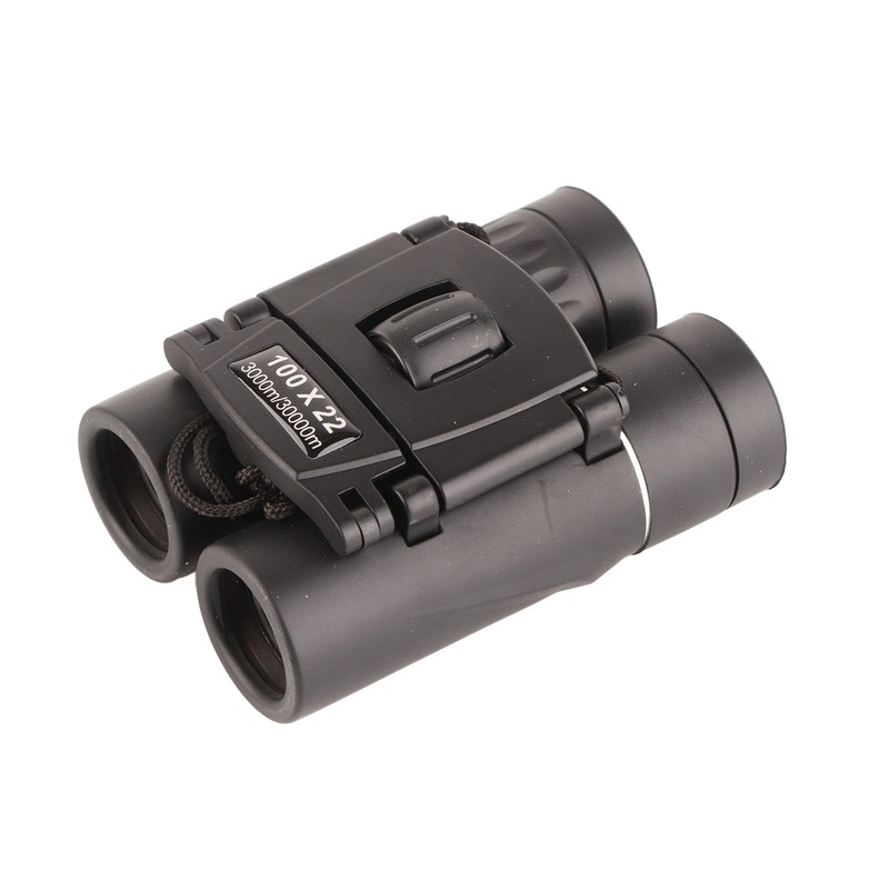 HD Binoculars 100x22 Night Vision Foldable Waterproof Portable Binoculars for