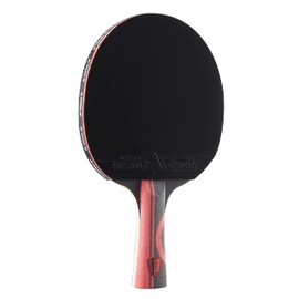 JOOLA Infinity Edge - Tournament Performance Ping Pong Paddle w/ Carbon Pro Technology - Black Rubber on Both Sides - Competition Ready - Table Tennis Racket for Advanced Training - Designed for Speed