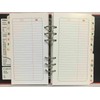 Executive Index Address Book Padded Telephone Book Directory- Assorted Colours