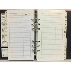 Executive Index Address Book Padded Telephone Book Directory- Assorted Colours (Green)