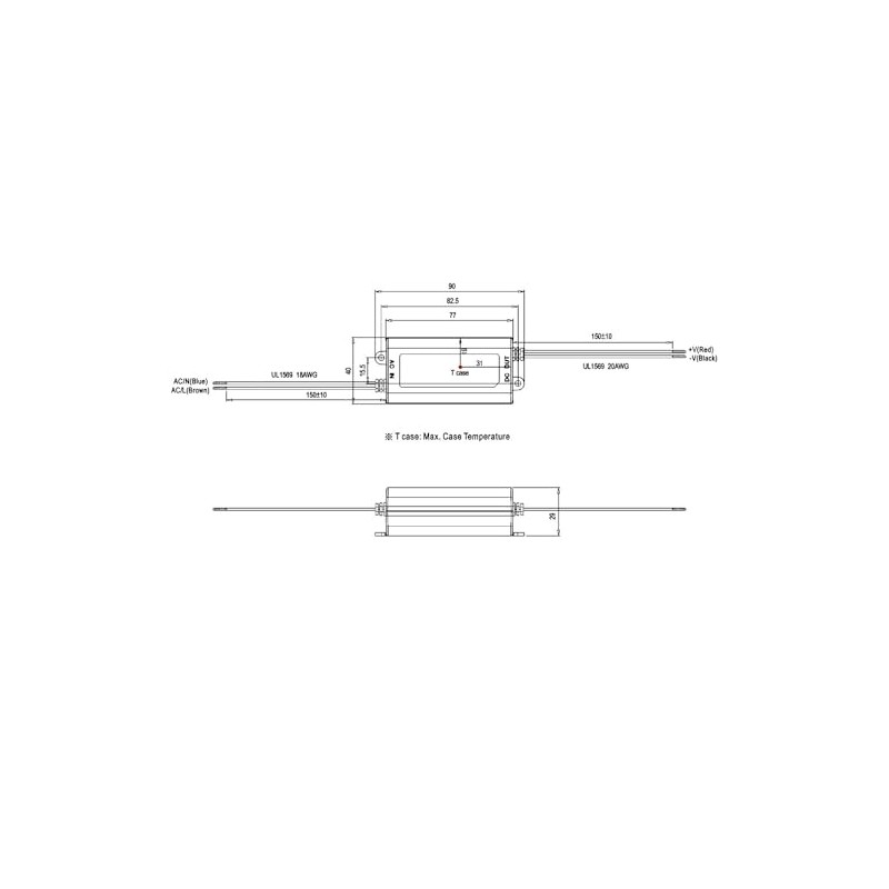 WITTKOWARE APV-12-12 IP42 Constant Voltage LED Driver (DC Power Supply),
