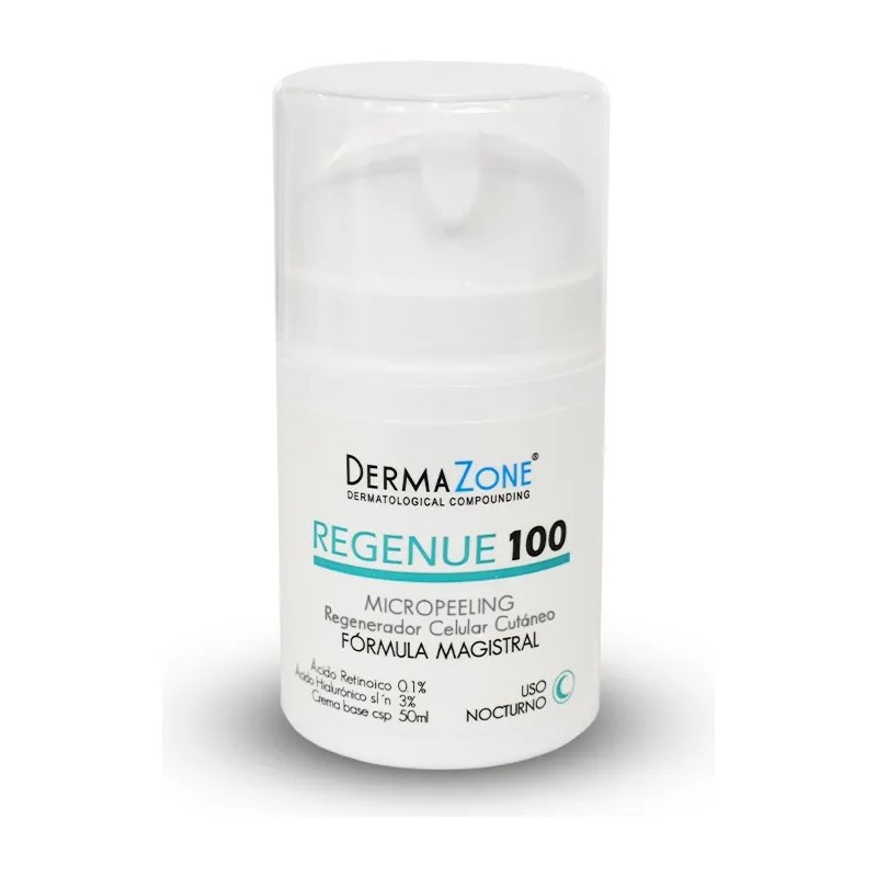 Regenue 50 Micropeeling Dermazone Uso Nocturno Momento de aplicación Noche