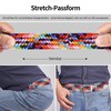 Tangchao Fabric Belt, Stretch Belt, Braided and Elastic Stretchy Belt