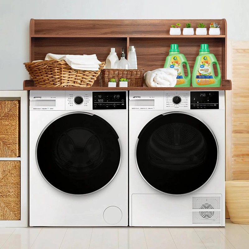 Royxen Laundry Countertop with 20" Shelf Universal Fit, Washer and
