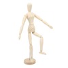 16in Wooden Mannequin Mini Flexible Rotating Sketch Drawing Wooden Figures