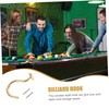 Abaodam 1 Set Replaceable Pool Hook Multi Function Billiard Accessory