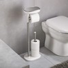Joseph Joseph 70518 EasyStore Butler Toilet Paper Holder Stand and