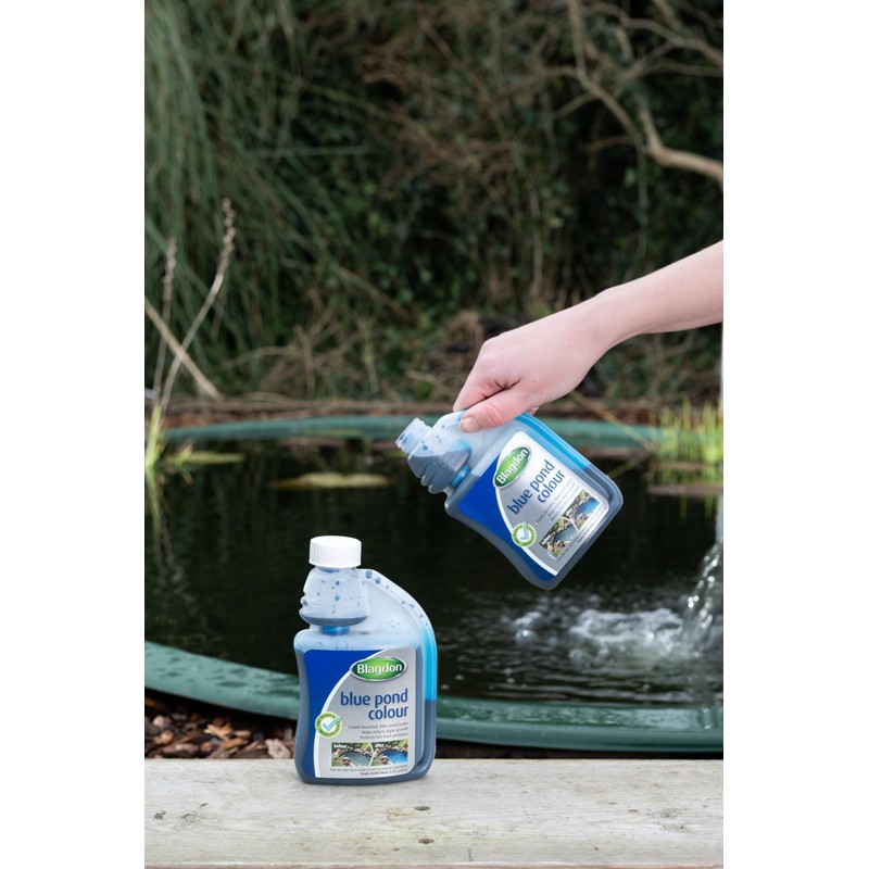 Blagdon Blue Pond Water Colour, Reduces Algae Growth, Helps Protect