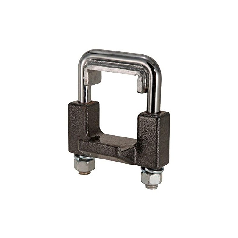 TRIMAX THC250 Universal Anti-Rattle Clamp Fits 2-1/2" Hitch, Silver
