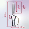 Kinboshi 3221 Venus Leaf Cutting Shears (Metal Stop) 10.6 inches