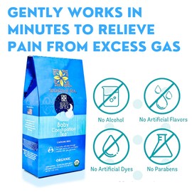 Secrets Of Tea Baby Constipation Relief Tea - Natural USDA Organic Caffeine Free - Tea for Baby Colic, Gas,and Acid Reflux - Up to 80 Servings -20 Count(1 Pack)