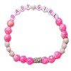 Baby Girl Stretch Bracelet and Matching Key Ring-Tag