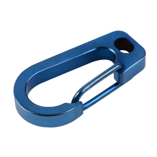 SUPERTOOL Outdoor Climbing Keychain,1PCS Titanium Alloy Key Ring D-Ring Mountaineering