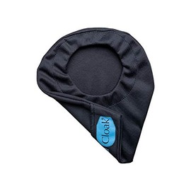 Stomacloak | Ostomy Bag Cover | for Two Piece Pouches | Odor Reducing (Black, 2.75 Short)