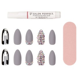 Perfect Salon Perfect Nail Set Variations - NL Luxe Matte & Chrome