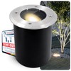Juavi Pivoting Recessed Floor Spotlight with LED GU10