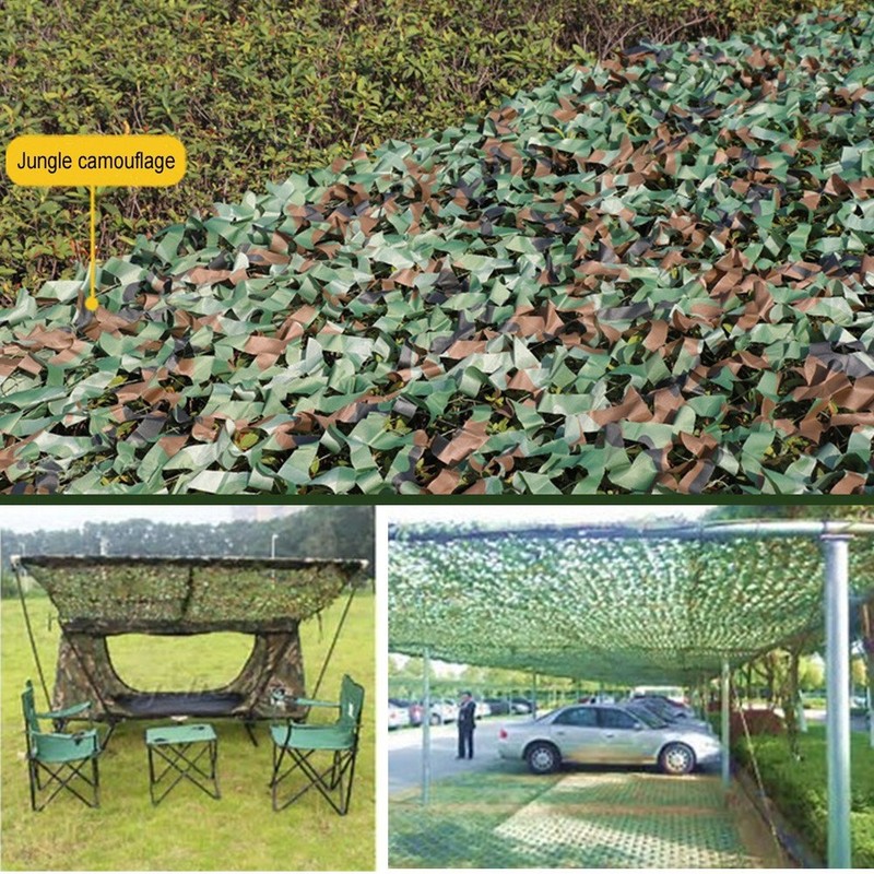 Woodland Camo Net Netting Camping Hunting(2m x)