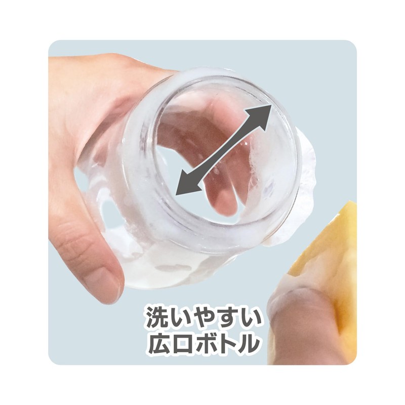 Doggy Man One Hand Bottle, White