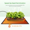 LUXBIRD Seedling Heat Mat with Thermostat, 20" x20.75" Larger Size